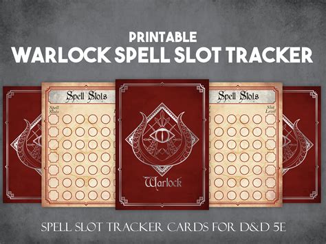  warlock spell slots